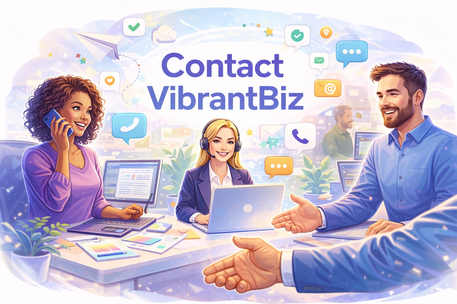 Contact VibrantBiz